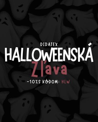 🎃 Halloweenska zľava je tu! 👻 Od 30.10 do 2.11 si uži strašidelne dobré ceny a zľavy, ktoré ťa dostanú do nálady! 🕸️🖤...